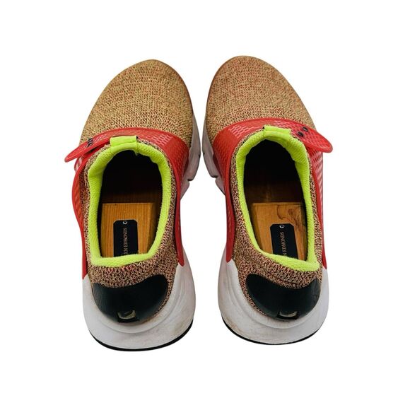 NIKE Sock Dart SE Ghost Green Hot Punch 862412-301 Womens Size 8 Pink Green RARE - Picture 6 of 9